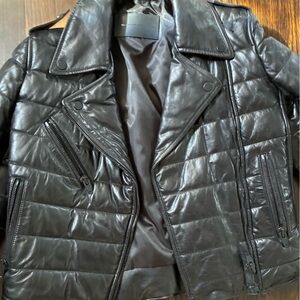 Alexander Wang Dark Leather Outerwear